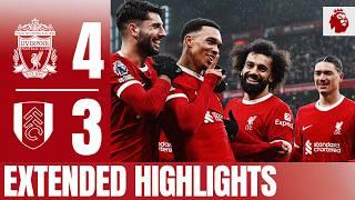 Mac Allister, Endo & Trent Score 4 FANTASTIC Goals! Liverpool 4-3 Fulham | Extended Highlights