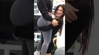 she can hold me  #liftchallenge #gymhumor #alinity #fandy #mizkif