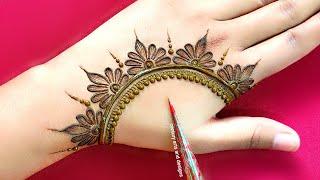 New back hand mehndi design | simple mehndi design | Mehandi design| mehndi design | mehndi |mehandi