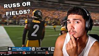 Is Fields BETTER Than Russell Wilson? Chargers vs. Steelers | 2024 Week 3 Game Highlights