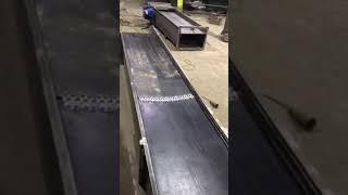 Транспортер ленточный скребковый ТЛС 500 желобчатый