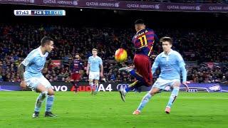 Neymar vs Celta Vigo (La Liga 2015/2016) English Commentary