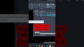 How To Create Layer In AutoCAD #autocad #autocaddrawing #autocadplan #autocadtutorial #shorts #viral