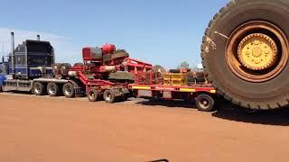 We have the odd one or two largish lorries on our roads here in Western Austraila !