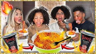 EATING The World's SPICIEST Ramen Noodles - Challenge 