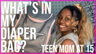 What’s in My Newborns Diaper Bag? | Teen Mom at 15