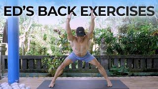 Ed's Go-To Back Exercises