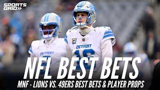 Monday Night Football: Lions vs 49ers Best Bets & Player Props