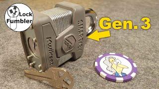 [115] Kwikset Smartkey Generation 3 Padlock, from Jon Lock picked by bypassing the sidebar!