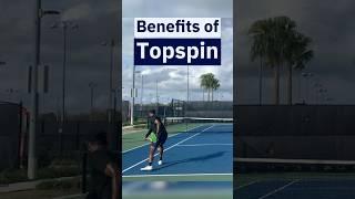 Learn to hit topspin on both of your groundstrokes! It's critical to playing at a higher level!