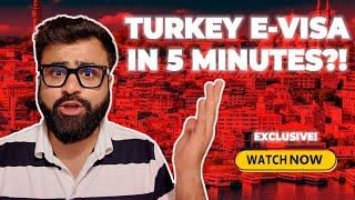 Turkey e-Visa in 5 MINUTES! Easy Step-by-Step Guide