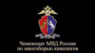 В Вологодской области завершился Чемпионат МВД России по многоборью кинологов