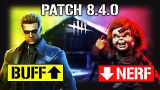 NEW PATCH 8.4.0 PTB NERF CHUCKY - BUFF WESKER BUFF DEMOGORGON  FR | DEAD BY DAYLIGHT