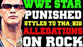 WWE News! WWE Star PUNISHED! AJ Styles To Wrestle In TNA! Crazy Allegations On The Rock & WWE FINAL1