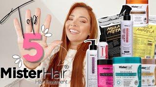 TOP 5 PRODUTOS FAVORITOS MISTER HAIR - Os melhores produtos de cabelo da marca