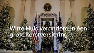 Melania verandert Witte Huis in één grote kerstversiering - RTL NIEUWS