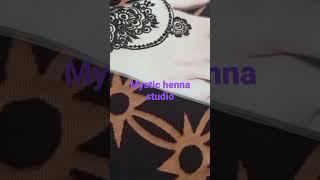 mystic henna design#shorts