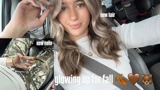 fall glow up vlog 