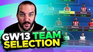 IGNORE SAKA  | FPL TEAM SELECTION | GAMEWEEK 13 | Fantasy Premier League Tips 2024/25