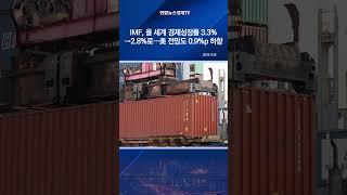 IMF, 올 세계 경제성장률 3.3%→2.8%로…美 전망도 0.9%p 하향