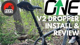 OneUp V2 Dropper Post Review & Install | Is this the best VALUE dropper post on the market?