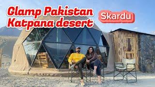 Glamp Pakistan Katpana lake skardu #skardu #katpana #glamping @GlampPakistan