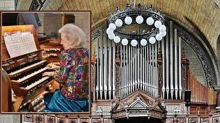 Widor | TOCCATA FROM SYMPHONY No. 5 | Diane Bish at New Enge Church in Zurich, Switzerland