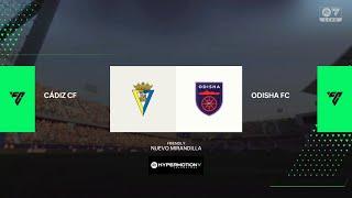 EA FC 25 Classic Online Match Gameplay - Cadiz CF (Spain) Vs Odisha FC (India)]