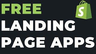 Best Free Landing Page App for Shopify