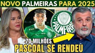 PASCOAL SE RENDEU AO VERDÃO "SERÁ UM NOVO PALMEIRAS PRA 2025!'"