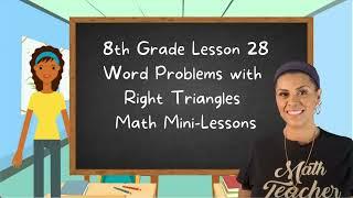 Word Problems with Right Triangles