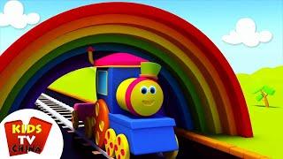 Bob, The Train | Bob Train on a Color Ride | 鲍勃列车上彩色骑为孩子