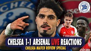 Chelsea 1-1 Arsenal: Live Reactions, Match Highlights, & Your Comments! #CFC