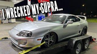 I Wrecked My Mk4 Supra…