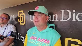 Mike Shildt suspension, if it's personal with Dave Roberts plus update on Tatís, Merrill & Darvish