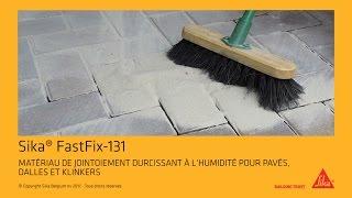 Sika® FastFix-131 - Matériau de jointoiement durcissant à l'humidité pour pavés, dalles et klinkers