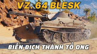 Vz. 64 Blesk: Băng đạn 140 viên đục thẳng vào xe địch | World of Tanks