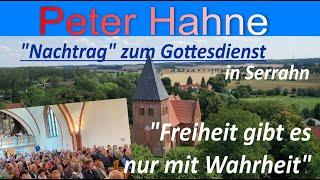 Nachtrag zum Gottesdienst in Serrahn