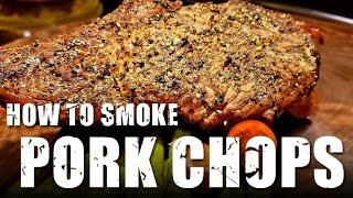 How to Smoke Pork Chops - Caribbean jerk Grilled Pork Chop recipe