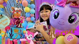 Kejutan Ulang Tahun My Little Pony - Kasih Makan Binatang Burung dan Ikan Playground