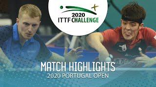 Yevhen Pryshchepa vs Qiu Dang | 2020 ITTF Portugal Open Highlights (Final)