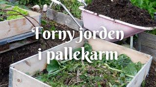 Slik fornyer du jorden i pallekarmen din!