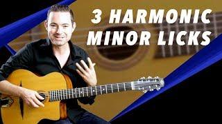 3 Harmonic Minor Licks - Gypsy Jazz Guitar Secrets Lesson