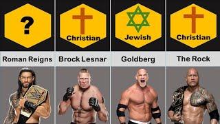 WWE wrestlers and their religion | wwe wrestlers religion | Data Face off |