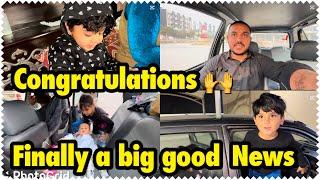 Finally a good news | congratulations  .. babar akbar vlog