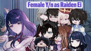 Historical Ca.i characters react to Fem!y/n as Raiden Ei [1\1]