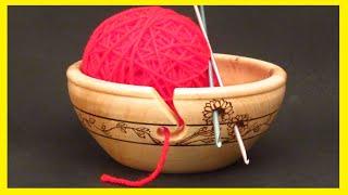 How to Turn a Yarn Bowl