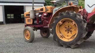 昔のトラクター ヒノモト MD200　Vintage and classic tractor in JAPAN