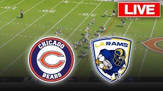 NFL LIVE: Chicago Bears vs Los Angeles Rams | Week 4 NFL Full Game - 29th September 2024 NFL 25