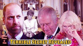 Prince William REVEALS Princess Diana's SECRET DIARY Makes King Charles & Camilla Regret To Tears